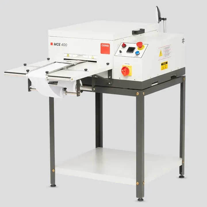 Fusionadeira Censi MCE 400 com esteira de 40 cm
